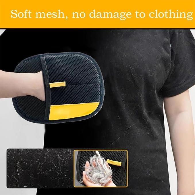 Pet Hair Remover Glove for Dogs & Cats
